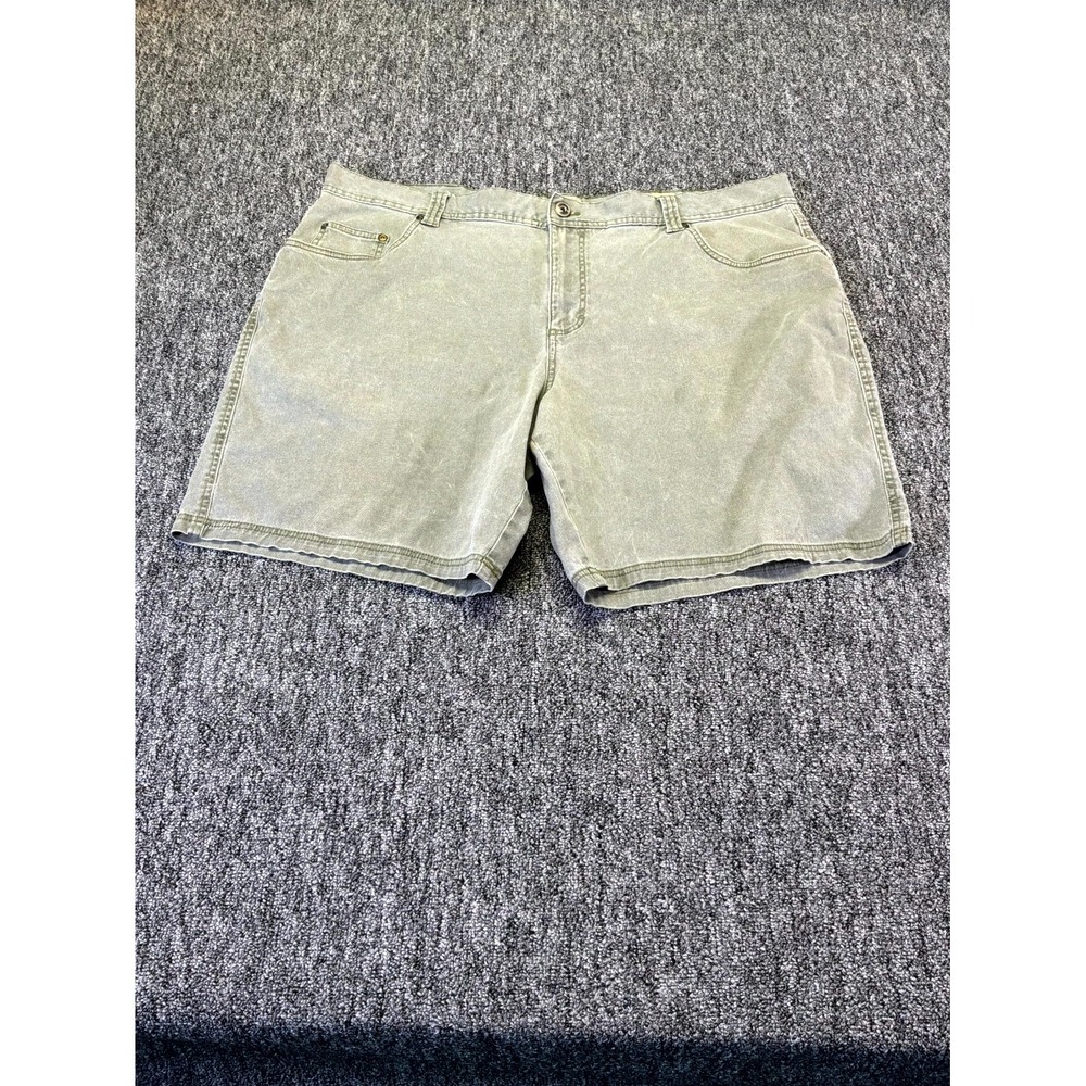 RedHead Brand Co Bermuda Shorts Mens 44 Gray Comfrot Stretch 5 Pocket Streetwear